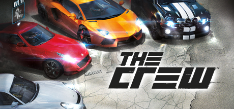 Key art of the video game The Crew.