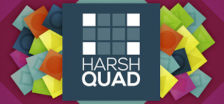 Key art of the video game HarshQuad.